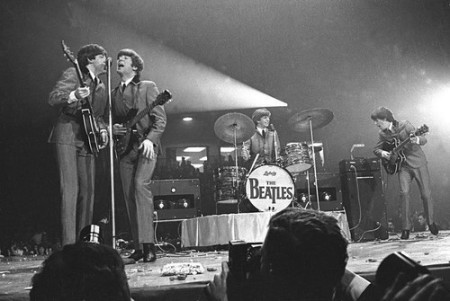 The Beatles. Primer concierto en USA. Washington 1964